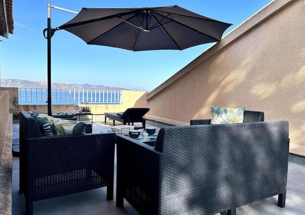 Saint-florent, Sublime Vue 5mn A Pied Apartment Patrimonio